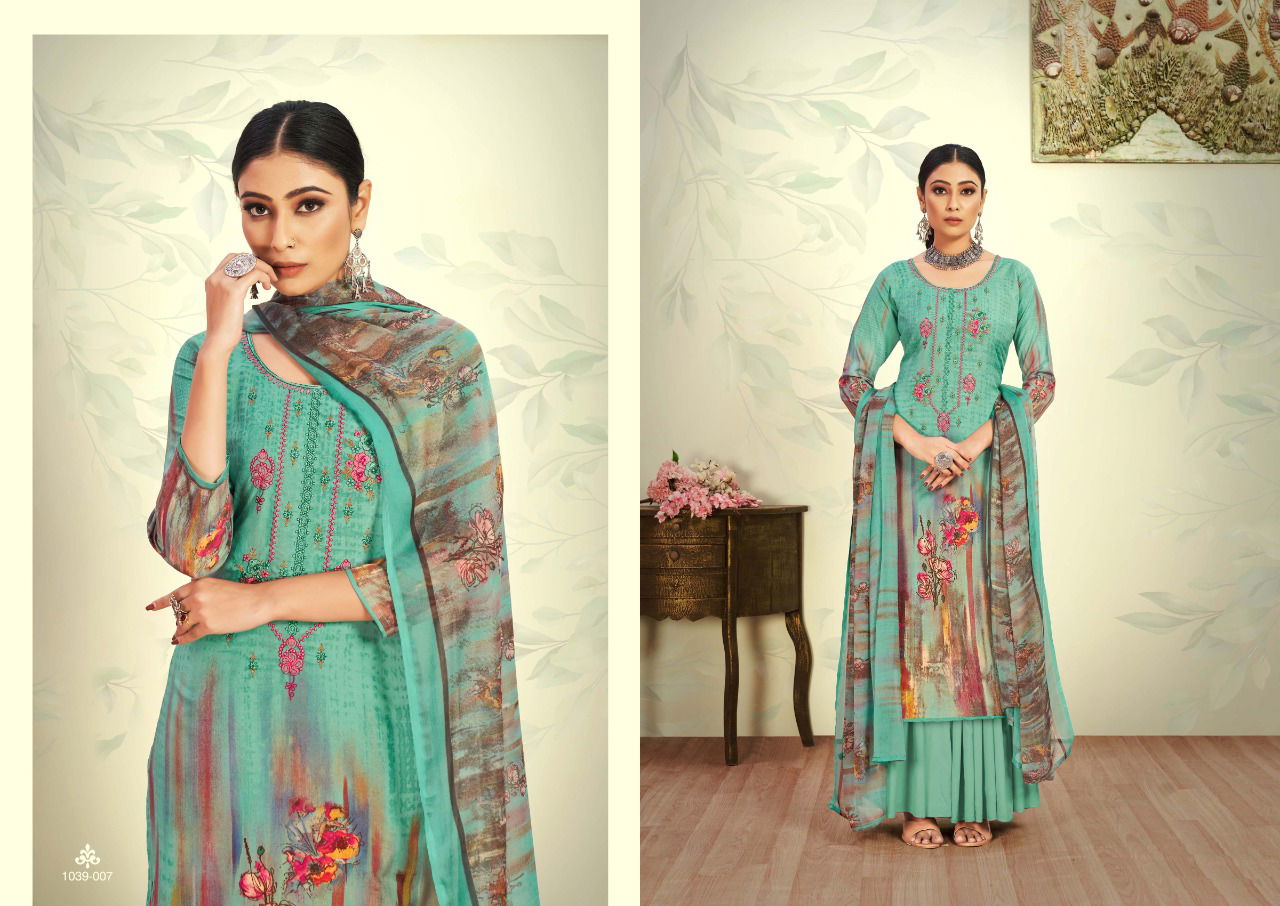 Romani Mareena New Designer Cotton Printed Ethnic Wear Designer Dress Material Collection